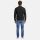 U.S. POLO ASSN. Herren Pullover Half Zip P017 Schwarz-Rust-Größe S - Gr. S