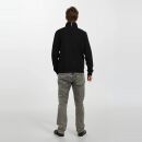 U.S. POLO ASSN. Herren Pullover Half Zip P017 Schwarz-Rust-Größe L - Gr. L