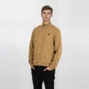 U.S. POLO ASSN. Herren Sweatjacke P018 Beige/Safari-Navy-Größe M - Gr. M