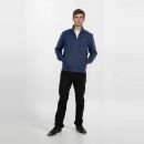 U.S. POLO ASSN. Herren Sweatjacke P018 Navy-Beige-Größe S - Gr. S