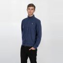 U.S. POLO ASSN. Herren Sweatjacke P018 Navy-Beige-Größe S - Gr. S