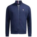 U.S. POLO ASSN. Herren Sweatjacke P018 Navy-Beige-Größe S - Gr. S