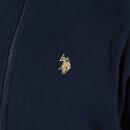 U.S. POLO ASSN. Herren Sweatjacke P018 Navy-Beige-Größe S - Gr. S