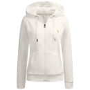 U.S. POLO ASSN. Damen Sweatjacke P019 Weiss/Sand-Beige-Größe XL - Gr. XL