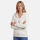 U.S. POLO ASSN. Damen Sweatjacke P019 Weiss/Sand-Beige-Größe XL - Gr. XL