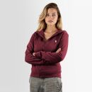 U.S. POLO ASSN. Damen Sweatjacke P019 Prune-Beige-Größe M - Gr. M
