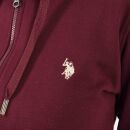 U.S. POLO ASSN. Damen Sweatjacke P019 Prune-Beige-Größe XL - Gr. XL