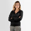 U.S. POLO ASSN. Damen Sweatjacke P019 Schwarz-Beige-Größe XL - Gr. XL