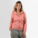 U.S. POLO ASSN. Damen Sweatjacke P019 Darkrose-Beige-Größe XL - Gr. XL