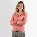 U.S. POLO ASSN. Damen Sweatjacke P019 Darkrose-Beige-Größe XL - Gr. XL