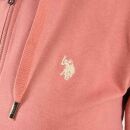 U.S. POLO ASSN. Damen Sweatjacke P019 Darkrose-Beige-Größe XL - Gr. XL