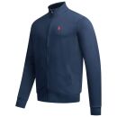 U.S. POLO ASSN. Herren Sweatjacke P020 Navy-Rot-Größe M - Gr. M