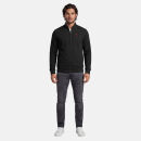 U.S. POLO ASSN. Herren Sweatjacke P020 Schwarz-Rot-Größe XL - Gr. XL