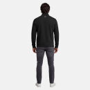 U.S. POLO ASSN. Herren Sweatjacke P020 Schwarz-Rot-Größe XL - Gr. XL