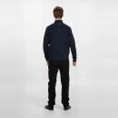 U.S. POLO ASSN. Herren Pullover Half Zip P021 Navy-Rot-Größe S - Gr. S