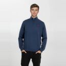 U.S. POLO ASSN. Herren Pullover Half Zip P021 Navy-Rot-Größe XXL - Gr. 2XL