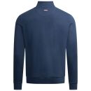 U.S. POLO ASSN. Herren Pullover Half Zip P021 Navy-Rot-Größe XXL - Gr. 2XL