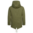 Alessandro Salvarini Herren Winter Parka O-138 - Dark-Olive-Gr.S