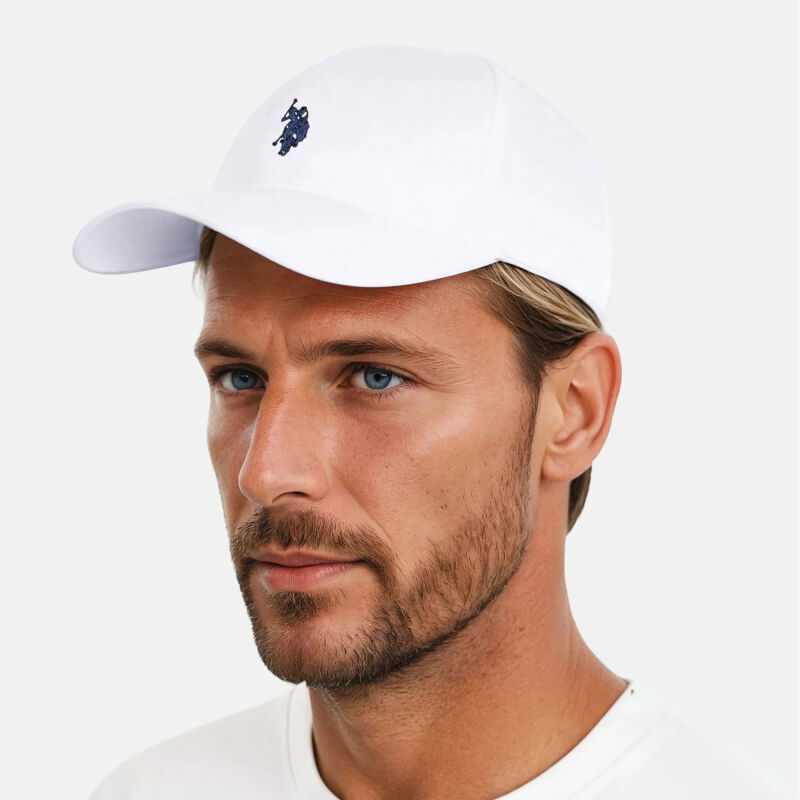 U.S. POLO ASSN. Herren Cap One Size P-023 Weiss OneSize