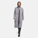 Navahoo Zenblüte Damen Parka N135 Grey Größe XXXL - Gr.46