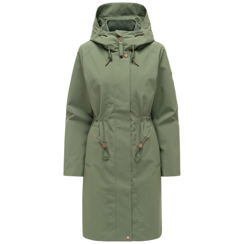 Marikoo Zilandaa Damen Parka N136 Olive Leaf Größe S - Gr.48