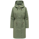 Marikoo Zilandaa Damen Parka N136 Olive Leaf Größe XXL - Gr.42