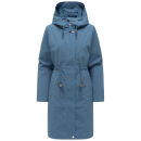 Marikoo Zilandaa Damen Parka N136 Dusty Blue Größe M - Gr.48
