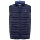 U.S. POLO ASSN. Herren Weste P025 Navy-Blau-Größe M - Gr. M