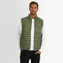 U.S. POLO ASSN. Herren Weste P025 Olive-Orange-Größe M - Gr. M