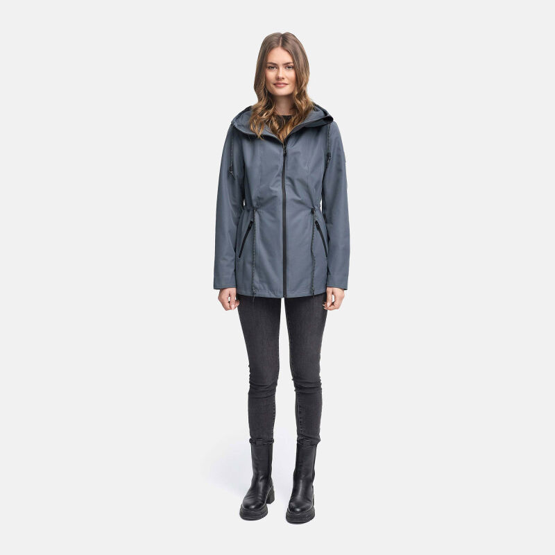 Navahoo Blumentanz Damenjacke N123 Blue Grey Größe S - Gr.36