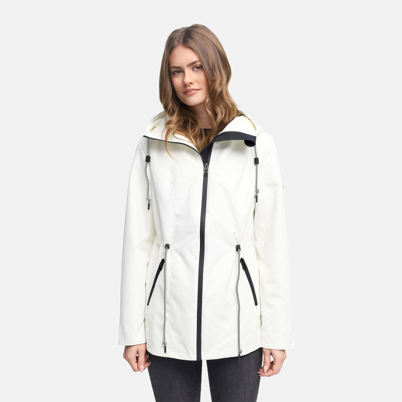 Navahoo Blumentanz Damenjacke N123 Offwhite Größe S - Gr.36