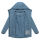 Marikoo Bonbonparty Damenjacke N124 Dusty Blue Größe L - Gr.40