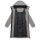 Navahoo Edelumhang Damen Parka N126 Grey Größe XXXL - Gr.46