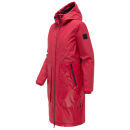 Navahoo Edelumhang Damen Parka N126 Deep Red Größe S - Gr.36
