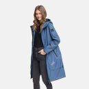 Navahoo Edelumhang Damen Parka N126 Dusty Blue Größe L - Gr.40
