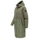 Navahoo Edelumhang Damen Parka N126 Olive Leaf Größe S - Gr.36
