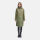 Navahoo Edelumhang Damen Parka N126 Olive Leaf Größe S - Gr.36