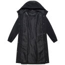 Navahoo Kirschwind Damen Parka N128 Schwarz Größe XS - Gr.34