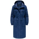 Navahoo Kirschwind Damen Parka N128 Navy Größe S - Gr.36