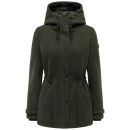 Navahoo Lächelstern Damenjacke in Woll-Optik gefüttert N129 Dark Olive Größe XS - Gr.34