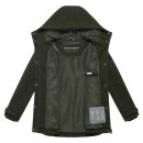 Navahoo Lächelstern Damenjacke in Woll-Optik gefüttert N129 Dark Olive Größe XS - Gr.34