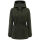 Navahoo Lächelstern Damenjacke in Woll-Optik gefüttert N129 Dark Olive Größe XS - Gr.34