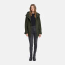 Navahoo Lächelstern Damenjacke in Woll-Optik gefüttert N129 Dark Olive Größe XL - Gr.42