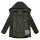 Navahoo Lächelstern Damenjacke in Woll-Optik gefüttert N129 Dark Olive Größe XL - Gr.42