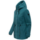 Navahoo Lächelstern Damenjacke in Woll-Optik gefüttert N129 Ocean Green Größe XS - Gr.34