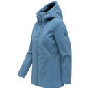 Marikoo Minaa Damen Softshelljacke N130 Dusty Blue Größe XL - Gr.42