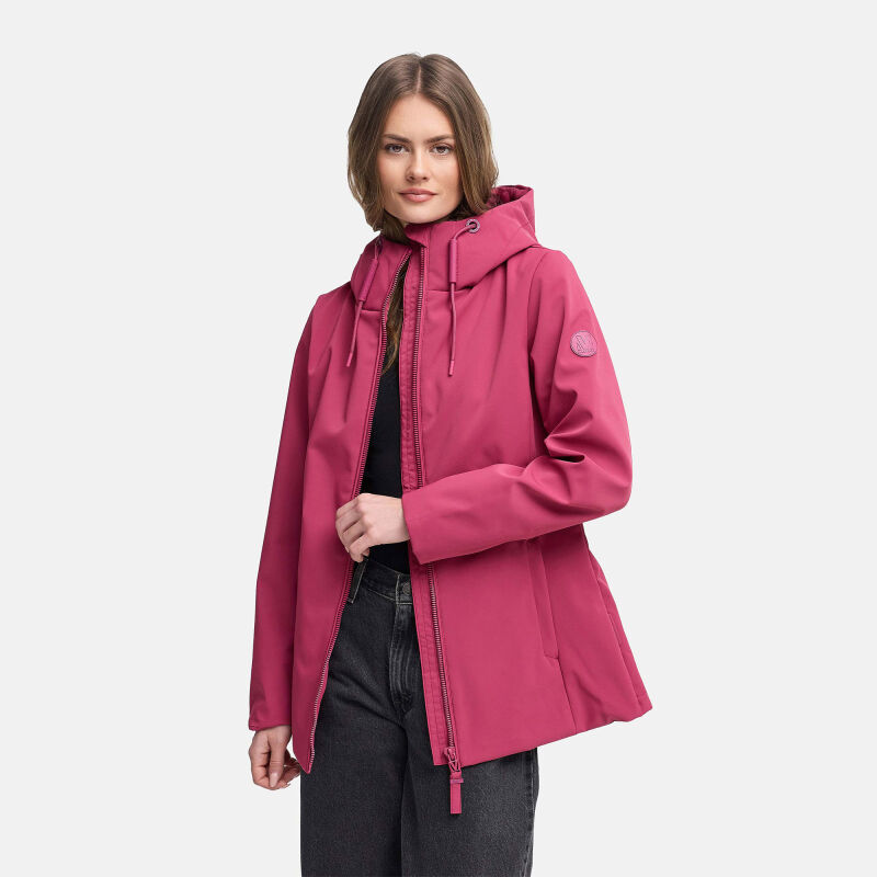 Marikoo Minaa Damen Softshelljacke N130 Berry Wine Größe XS - Gr.34
