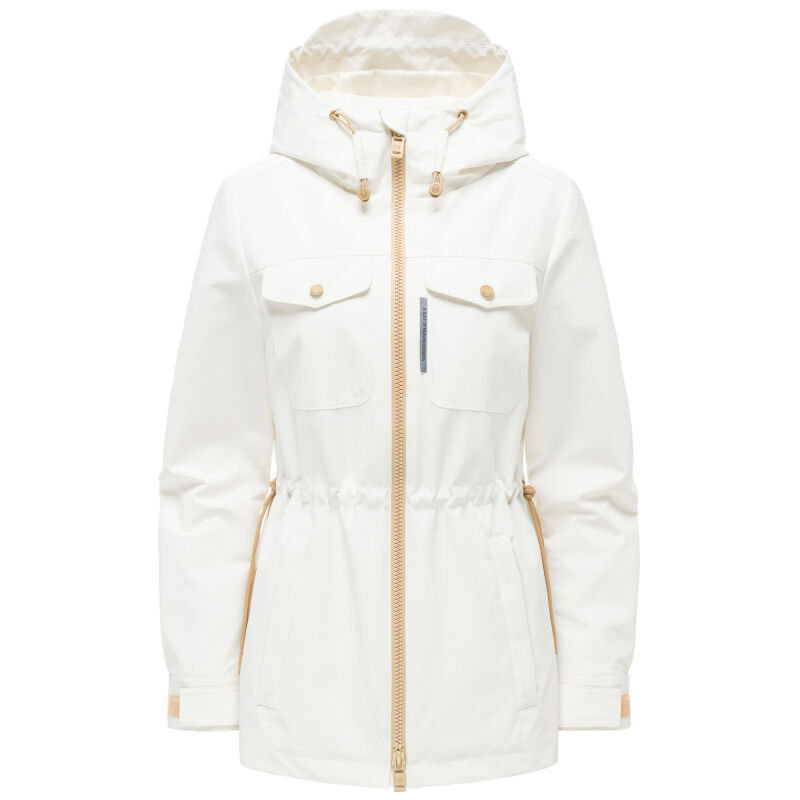 Marikoo Sohaa Damen Parka N132 Offwhite Größe L - Gr.40