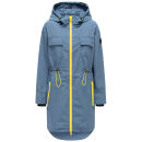 Marikoo Trüffelbonbon Damen Mantel N133 Dusty Blue Größe M - Gr.38