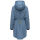 Marikoo Trüffelbonbon Damen Mantel N133 Dusty Blue Größe M - Gr.38